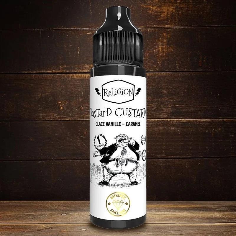 BASTARD CUSTARD RELIGION JUICE / Caramel - Glace vanille
