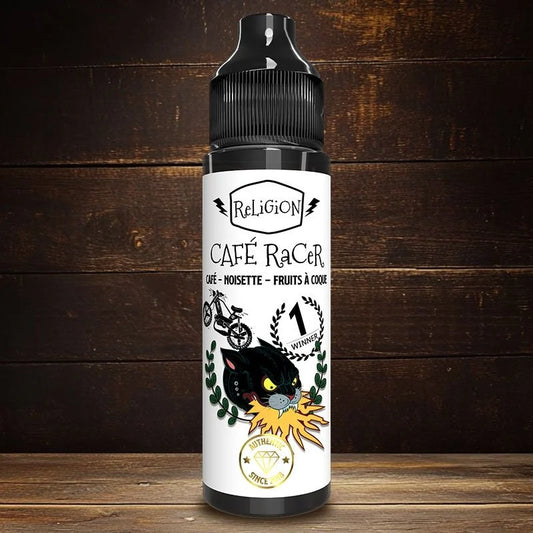 CAFÉ RACER RELIGION JUICE / Café - Noisette - Fruits à coque