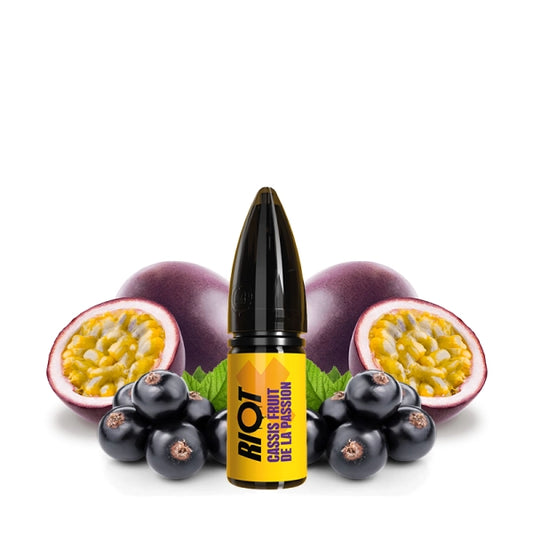 RIOT / Cassis - Fruit de la Passion Nic Salts
