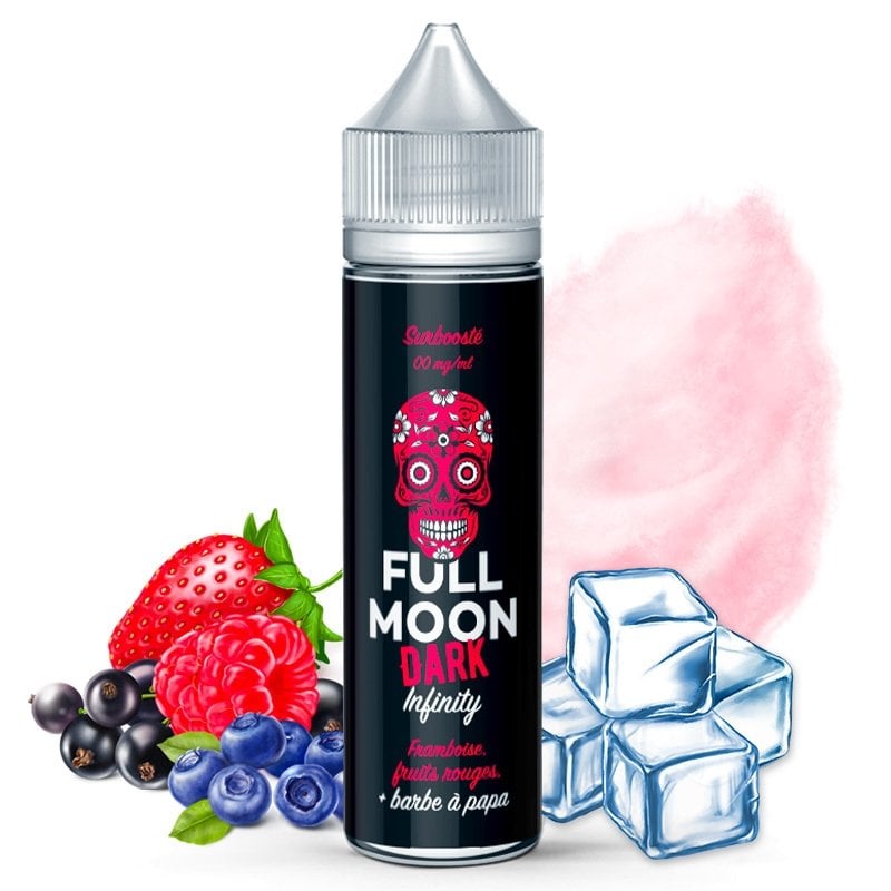Dark Infinity Full Moon / Framboise - Fruits rouges - Barbe à papa - Frais