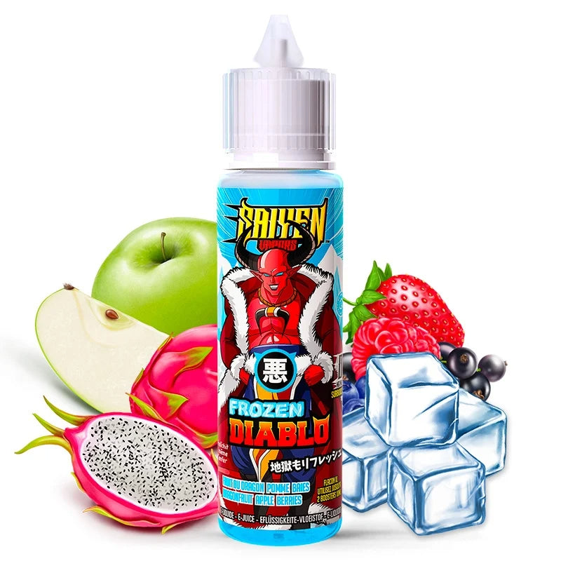 Frozen Diablo Saiyen Vapors / Fruit du dragon - Pomme - Fruits rouges - Frais