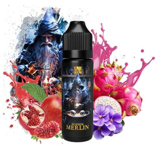Potion Merlin Tribal Force / Violette - Fruit du Dragon - Grenade - Limonade
