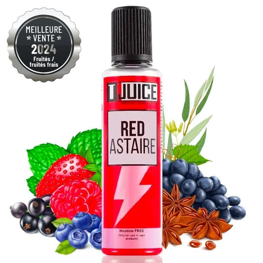 Red Astaire T-Juice / Fruits rouges - Raisin noir - Eucalyptus - Anis - Menthe