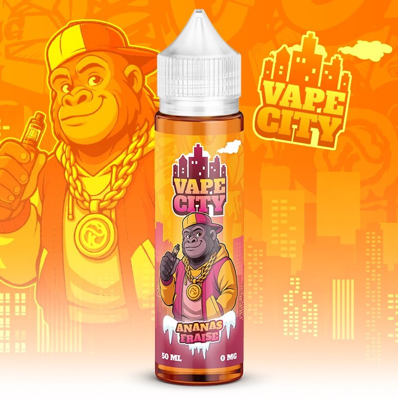 ANANAS FRAISE VAPE CITY