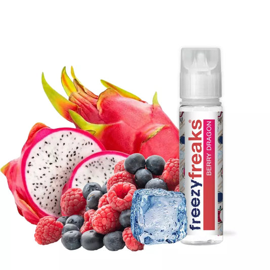 FreezyFreaks Berry Dragon / Fruit du Dragon - Fraise - Framboise - Myrtille - Mûre - Cassis