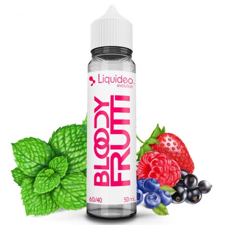 Bloody Frutti Liquideo / Fruits rouges - Menthe