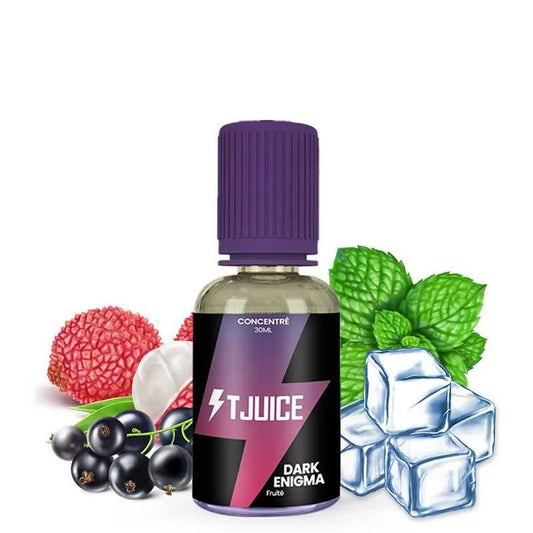 Concentré Dark Enigma T-juice / Cassis - Litchi - Menthe - Frais