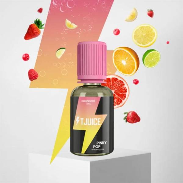 Concentré Pinky Pop Tjuice / Limoade Rose - Agrumes - Fruits Rouges