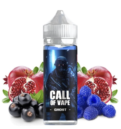 Call Of Vape Ghost / Grenade - Cassis - Framboise Bleu