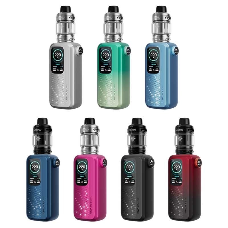 Kit Vinci Spark 220 VOOPOO 2 accus 18650