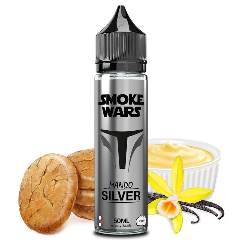 Mando Silver E-Tasty Biscuit - Custard - Vanille
