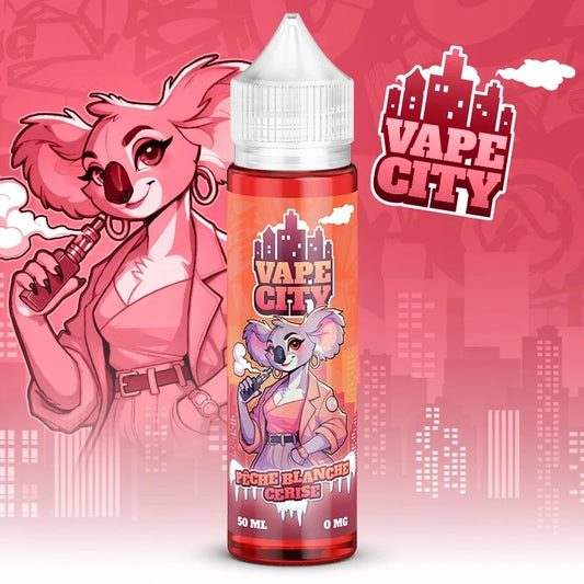 PÊCHE BLANCHE CERISE VAPE CITY
